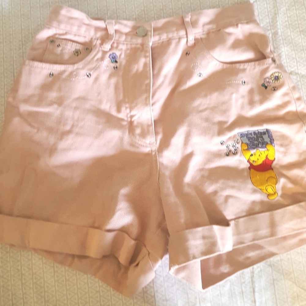 Winnie the Pooh High Waisted Shorts